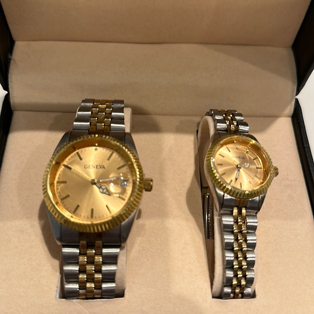 Geneva watches like new never been warn